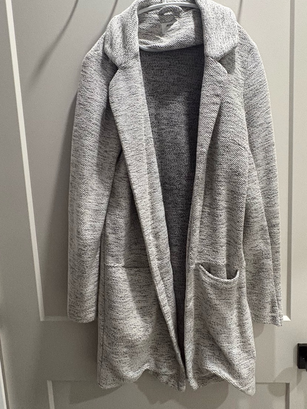 Ardene Light Gray Open-Front Women's Cardigan